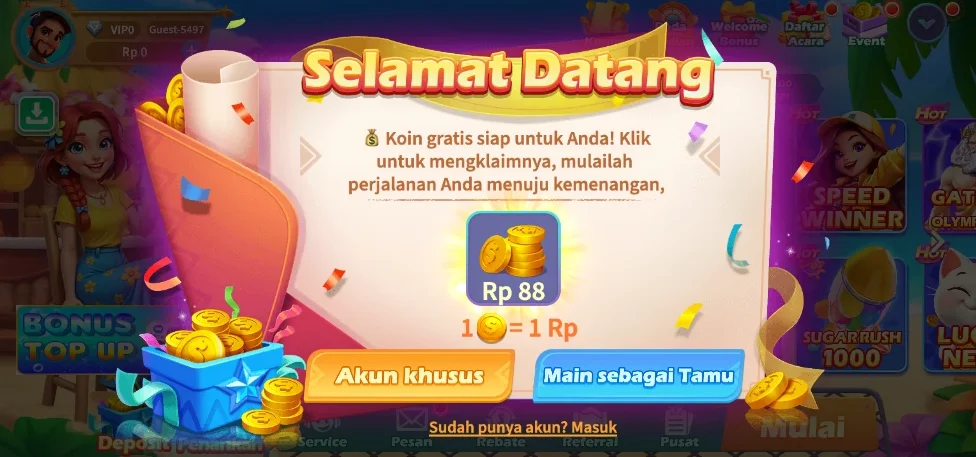 Tampilan platform AT866